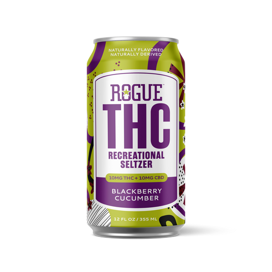Blackberry Cucumber 10mg THC Seltzer